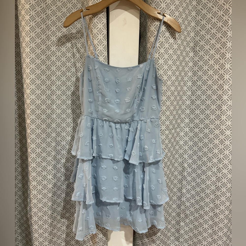 Tiered Swiss Dot Party Dress